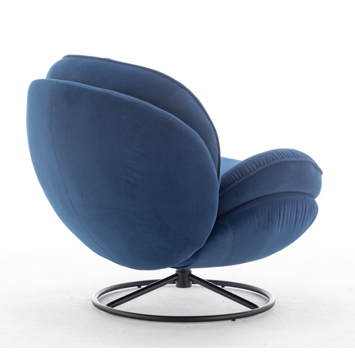 Mercury Row® Myler Upholstered Swivel Accent Chair & Reviews Wayfair